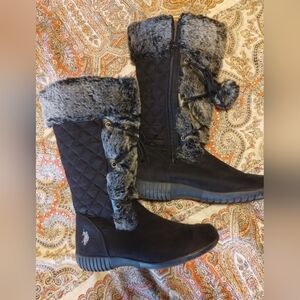 Faux Fur Women's Boots